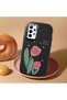 Black Silicone Case with Shock-Absorbing Camera Protections Compatible with Samsung Galaxy A32 4g - 2