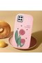 Pink Silicone Case with Shock-Absorbing Camera Protection Compatible with Samsung Galaxy A12/M12 - 2