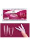 Sandwich Nail Dual Forms for Builder Gel - 240Pcs 15 Sizes for DIY Extension Oval/Almond