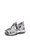 042 Orthopedic Baby Boy Gray Camouflage Sandals - 4