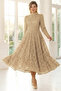 Pleated Sequin Payet Tesettür Evening Dress Tbsahn244 - 5
