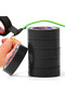 16mm 100M(10Roll ) high-temperature resistant black electrical tape-durable and soft insulating adh - 8