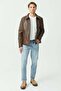 Regular Leather Coat - 7