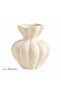Bohemian Style 20 cm Ceramic New Modern Cream Color Handmade Vase Bloom Vase - 4