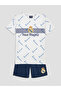 Esvab • Modern & Distinctive Fan Printed Boys' Shorts Pajama Set