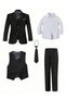 Suit, Black/White - 2