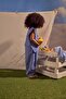 Daisy Picnic Series Asymmetrical Vest Suit - 6