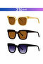 New Style Unisex Sunglasses with Uv400 Protection 1060 - 3-Piece Opportunity Set