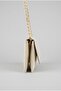 Women's Ecru Color Chain Strap Stylish Hand and Shoulder Bag - 2