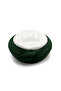 Children's Cami Sarigi - Green Fabric - White Skullcap - Round Wrap - Cami Embroidered - 7 Meters