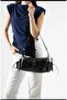 Marino Model Women's Hand and Shoulder Bag with Pockets, Black