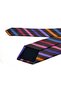 Brown Colored Stripe Silk Tie Ik2450 - 2