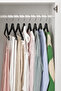 Wooden Look Plastic Clothing Shirt Hanger - 6