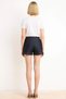 Women's Shorts Skirt High Waist Accessory Detailed Extra Flexible Denim Fabric Short Length Plain Patterned Stylish - 5