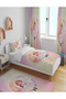 Moon Rainbow Princess (Fon Curtain 70X260 Two Wings - Bedding Set - Choose Your Carpet Size) - 3