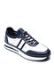 Maratea White Laci Knitwear Laci Napa Leather Lined Men's Sneaker Shoes - 3