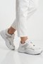 White Lace-Up Unisex Sports Shoes 304 g