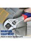 Adjustable Wrench Set 3-Piece (150 mm/200 mm/250 mm), Metric & SAE Wide Jaw Adjustable Spanner Set, Chrome Vanadium Steel with Non-Slip Handle for Home, Garage & Professional Use - 6
