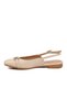 Beige Women's Ballerina Shoes Pc-55780 Z - 4