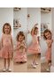 Girl's Festive Bow-Detailed Skirted Summer Set - 2