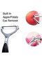 Silk Route - Peeler Potato Vegetable Accessory, Kitchen Premium Stainless Steel Y Shape Swivel Peelers for Carrot, Fruit and More, Non Slip Handle - 6