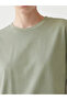 Nevavm with a Difference Oval Collar Oversize Women's T-Shirt - 4