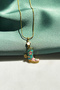 Colorful Cowboy Boot Figured Steel Necklace - 2