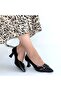 Black Patent Leather Heeled Shoes N268644 - 4