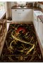 Sdt Fish Theme Patterned Modern Woven Base Decorative Carpet Mosso3373 - 2