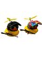 Duck with Helmet Vehicle Chest Torpedo Motorcycle Bicycle Ornament with Helmet Pubq - 4
