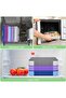 Lunch Box for Kids & Adults, Rectangular, Grey, 1330 ml, 4 Compartments, Leak-proof, Microwave & Dishwasher Safe - 6