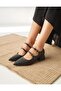 Women's Pointed Toe Thick Heel Shoes - 2