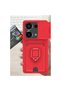 Xiaomi Redmi Note 13 Pro 4g Case Zuma Silicone with Ring and Business Card Holder - Black - 3