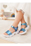 Genuine Leather Orthopedic Girls' Sandals - 2