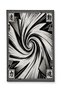 Sdt Fish Theme Patterned Modern Woven Base Decorative Carpet Mosso3377