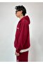 Thin Fabric Embroidered Oversize Premium Zip Hoodie - 3