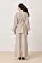 Nua Striped Suit Mink - 4