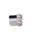 Glb-Stl41414 Black Gray and White Men's Ballerina Socks 3 Pairs