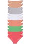 Glb-Stl41414 12 Pieces Super Eco Set Lycra Women's Slip Panties Set 6