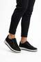 Elit 26Yslgld631-3N Men's Genuine Leather Casual Shoes Black