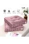 ® Booster Cushion Seat Pad Premiun Velvet Cushion Thick Chair Pad Adults Chair Armchair Rose Gold 40cm x 40cm + 8cm - 5