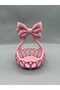 3D Design Decorative Bow Basket, Perfume Basket 20cm Tall - 2