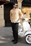 Mink 100% Cotton Striped Linen Men's Shirt E6774 - 5