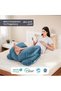 ® Pregnancy Pillows for Sleeping, U Shaped Full Body Maternity Pillow 57 inch with Removable Velvet Cover - Support for Back, Legs, Belly, HIPS for Pregnant Women, Teal - 5