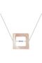 Athens Women's Necklace, 925 Sterling Silver, Beaded Pendant Necklace, with Shell, Handmade Adjustable Jewelry