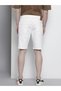 Men Slim Fit Printed Denim Shorts - 3