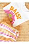 Girl's Daisy Printed Muslin Top and Pants Set - 4