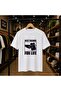 For Life Chest Printed 100% Cotton Oversize Loose Regular Fit Crew Neck T-Shirt