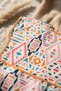 Tribal Joy Waterproof Stain-Resistant Geometric Patterned Baby Food Bib with Pockets - Blw Compatible Wide Cut - 5