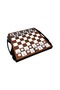 3-in-1 Backgammon Checkers and Chess Educational and Fun Board Game Set for 2 Players with Bag - 6